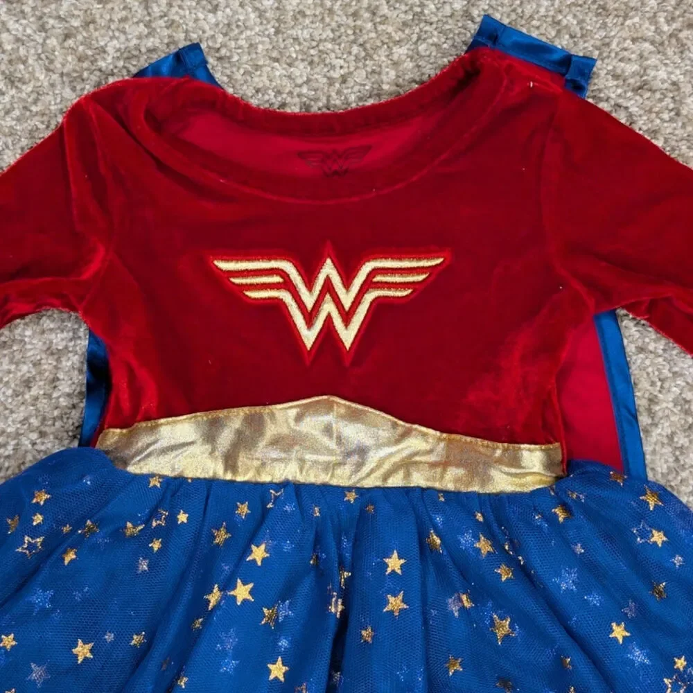 DC Comics Wonder Woman baby costume dress size 6 months